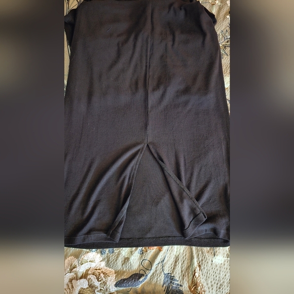 Rachel Zoe Ribbed T-shirt Dress/Size Large - Picture 3 of 4